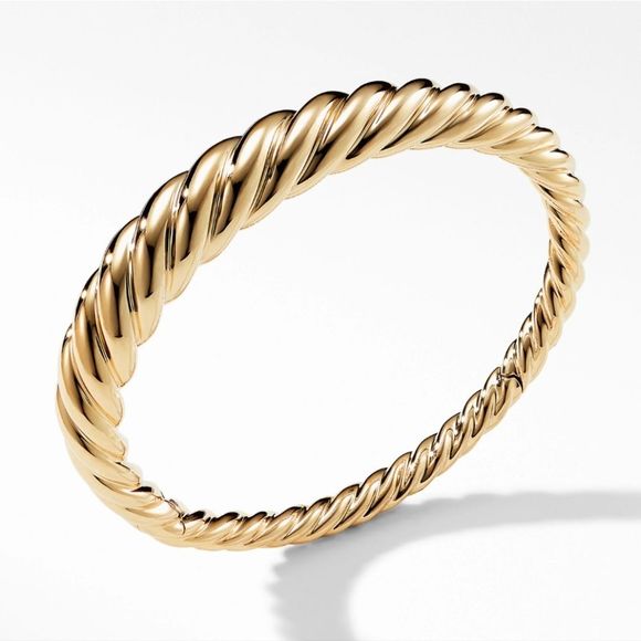 David Yurman Jewelry Nibdavid Yurman Pure Form Cable Bracelet In 8k